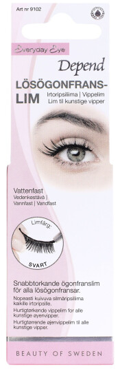 Depend Everyday Eye Lash Glue Black