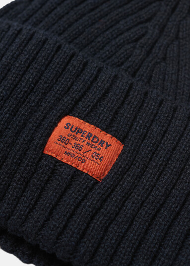 Superdry WORKWEAR KNITTED BEANIE HAT Superdry WORKWEAR KNITTED BEANIE HAT