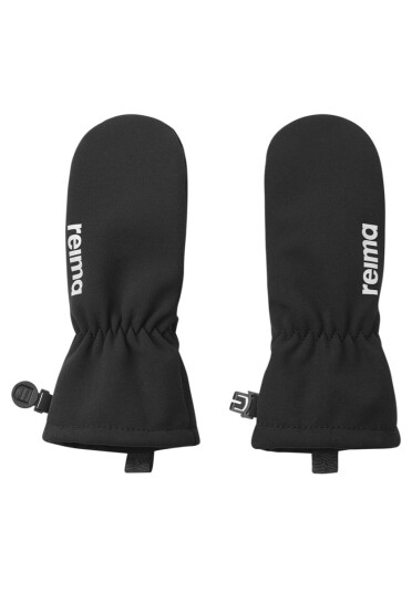 Reima Softshell Mittens, Osaten Black 3