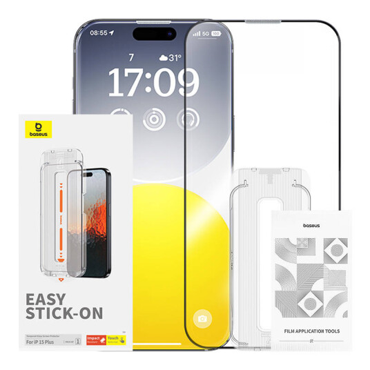 Baseus Sapphire 0.3Mm Tempered Glass For Iphone 15 Plus Baseus Sapphire 0.3Mm Tempered Glass For Iphone 15 Plus