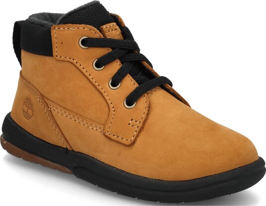 Timberland Mid Lace Up Boot WHEAT NUBUCK W BLACK 24