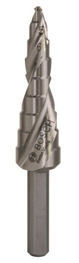 Bosch Trinnbor HSS 4 - 12 mm, 6,0 mm, 66,5 mm