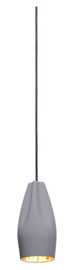 Marset Pleat Box Taklampe 13 Grå & Gull