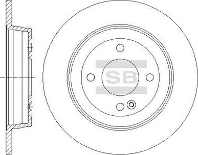 Hi Q SD1087 Bremseskive