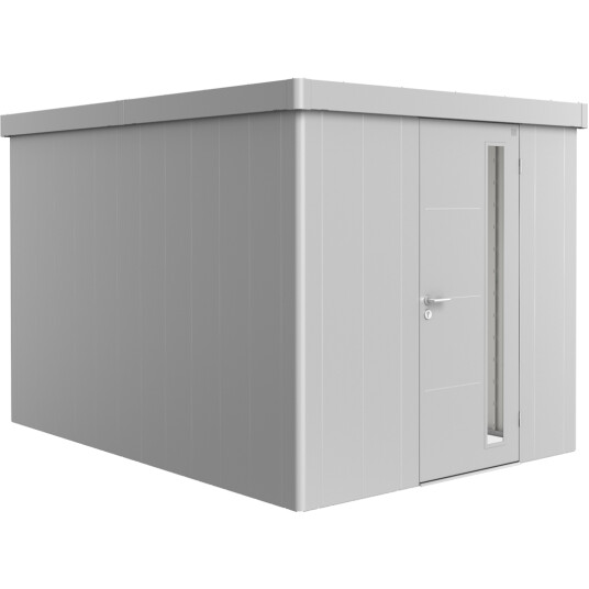BIOHORT REDSKAPSBOD NEO 4B STD. DØR SØLV METALLIC BIOHORT REDSKAPSBOD NEO 4B STD. DØR SØLV METALLIC