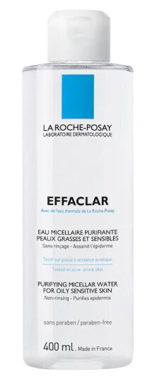 La Roche-Posay Effaclar Purifying Micellar Water 400 ml Sminkefjerner