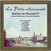 MediaTronixs Various Composers : La Flute Allemande - Works for Solo Flut CD Pre-Owned