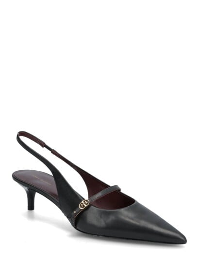 Tory Burch Double T Buckle Mary Jane Pump 45Mm Black 41.5 Tory Burch Double T Buckle Mary Jane Pump 45Mm Black 41.5