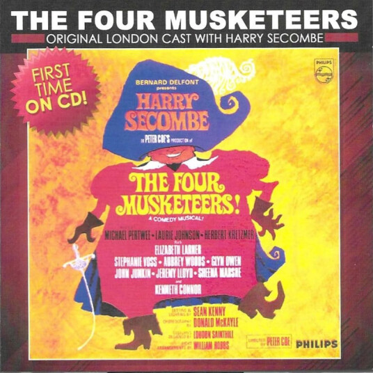 Original London Cast Four Musketeers (with Harry Secombe) CD