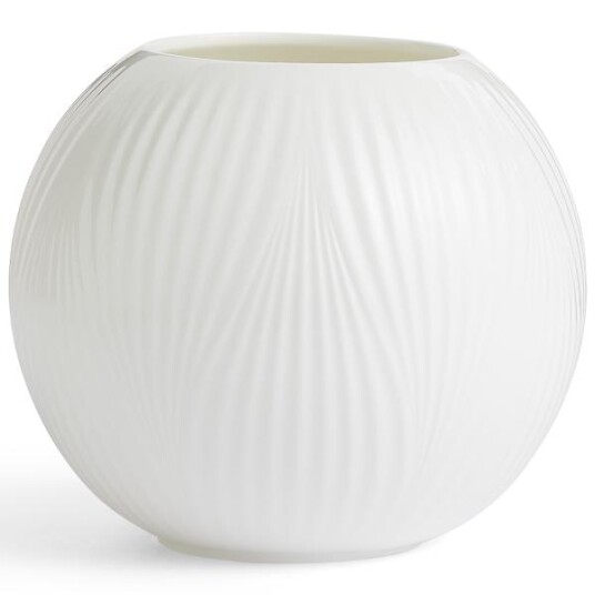 Wedgwood White Folia rosevase 12,5 cm