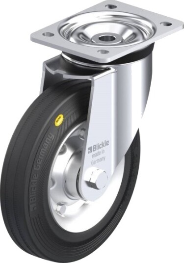 Blickle 42770 Lk-Rd 200K Hjul Hjuldiameter: 200 Mm Bæreevne (Maks.): 350 Kg 1 Stk