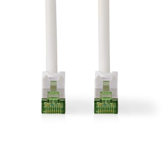 Nedis CAT7 Snagless Nettverkskabel 2m S/FTP Hvit
