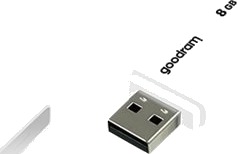 Goodram Ume2 Usb-Flashstasjon 8 Gb Usb 2.0 Hvit