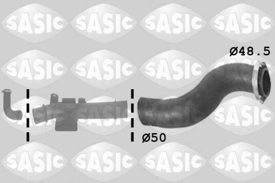 ladeluftslange SASIC 3334009 ladeluftslange SASIC 3334009