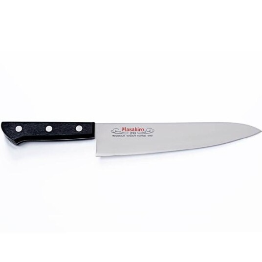 Masahiro MV kokkekniv 21 cm svart