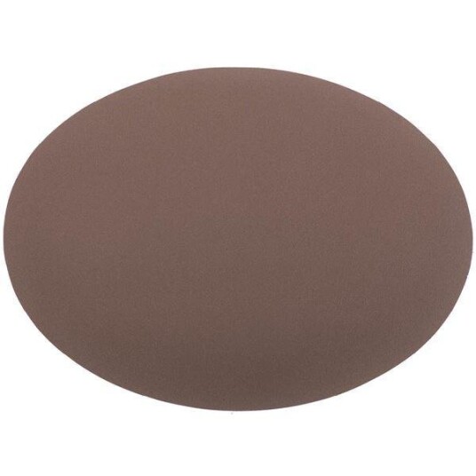 ZicZac - Togo dekkebrikke oval 47 cm brun