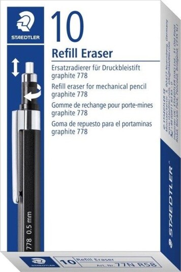 Staedtler Spare eraser for 778 10 x 10 pcs