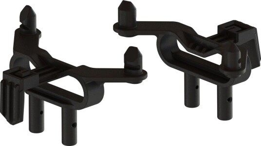 ARRMA ARA-1295 Front & Rear Body Mount Set Big Rock