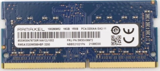 Lenovo DDR4 SO-DIMM 16GB 3200MHz 5M30V06972