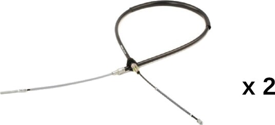 RIDEX 124C1390 Tautrekk håndbremse