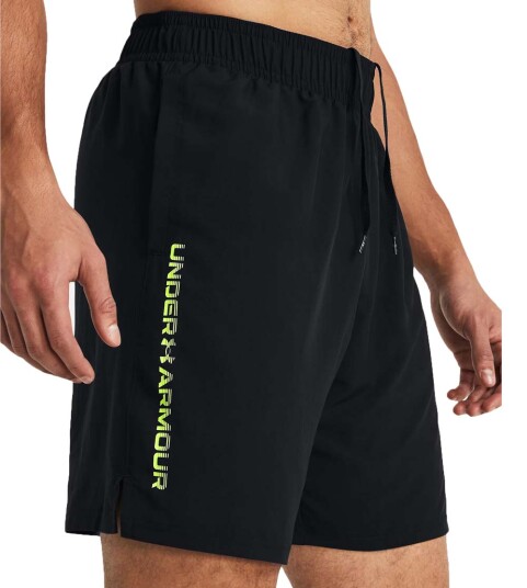 Under Armour Men's UA Tech Woven Wordmark Shorts Black S, Black