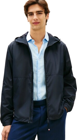 Tommy Hilfiger Branded Hooded Jacket Navy XXL