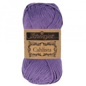 Scheepjes Cahlista Garn Unicolor 113 Delphinium Scheepjes Cahlista Garn Unicolor 113 Delphinium