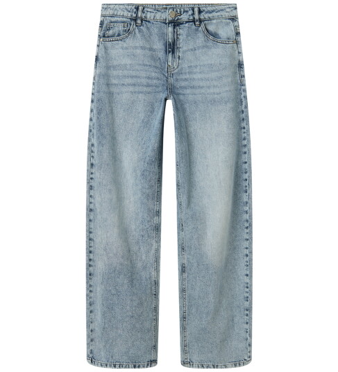 LMTD Nlmbex Dmn R Loose Pant Blue 146
