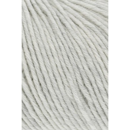 Long Yarns Merino 120 Garn 223 Lysegrå Melange