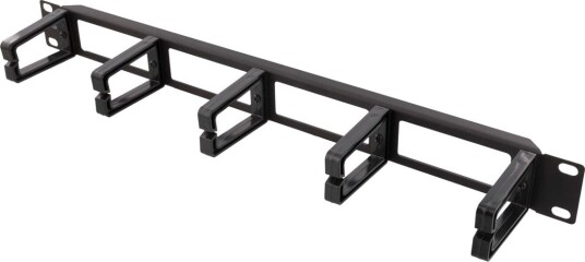 Deltaco Kabelhåndtering for 19" rackskap 1U svart