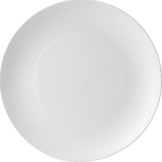 Wedgwood Gio tallerken hvit Ø 28 cm