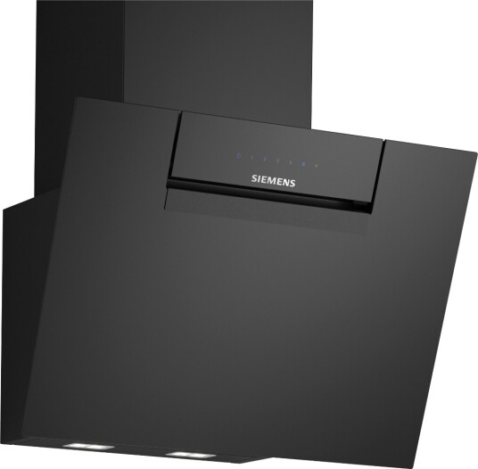 Siemens iQ300 Vegghengt Kjøkkenventilator med Belysning og Vaskbare Filter, Sort Siemens iQ300 Vegghengt Kjøkkenventilator med Belysning og Vaskbare Filter, Sort