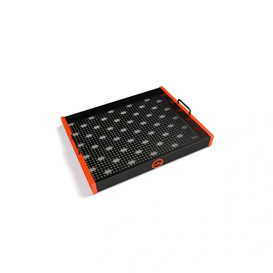 Temple Audio Design TRIO Pedalbrett 42 x 53 cm Temple Red