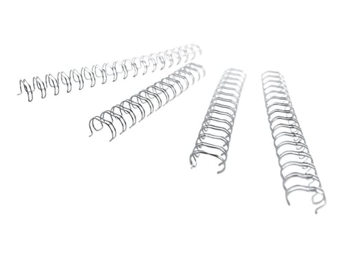 Gbc Metallspiral 3:1 No4 6mm A4 Sølv 100 Stk