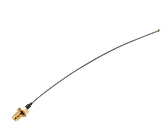 Akasa A-Atc01-Gr, Tilkoblingskabel, Svart, Gull, Rp-Sma, 0 - 6000 Mhz, 0,2 M, -40 - 85 °C Akasa A-Atc01-Gr, Tilkoblingskabel, Svart, Gull, Rp-Sma, 0 - 6000 Mhz, 0,2 M, -40 - 85 °C