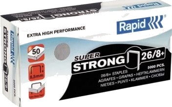 Heftestift Rapid SuperStrong 26/8 E/5000