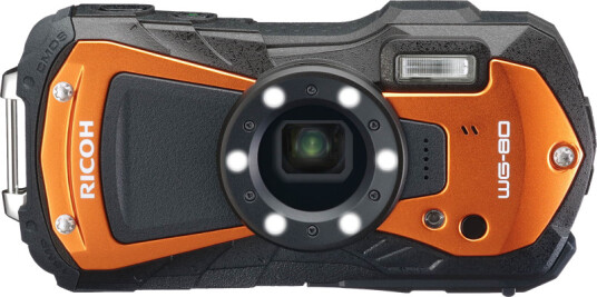 RICOH WG-80 KOMPAKTKAMERA, ORANSJE