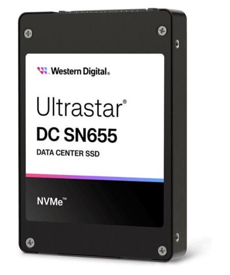 Wd 2,5" Ssd Ultrastar Sn655 15,36Tb (Pcie 4.0/Nvme) (Tirs)