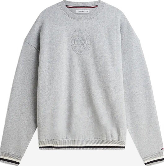 Tommy Hilfiger Track Top LIGHT GREY HEATHER M Tommy Hilfiger Track Top LIGHT GREY HEATHER M