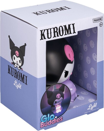 Hello Kitty Kuromi GloBuddies Nattlampe 16 cm Hello Kitty Kuromi GloBuddies Nattlampe 16 cm