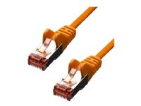 ProXtend - Koblingskabel - RJ-45 (hann) til RJ-45 (hann) - 2 m - 5.8 mm - foliebelagt uskjermet tvinnet kabelpar (F/UTP) - CAT 6 - formstøpt, uten hindringer, flertrådet - oransje