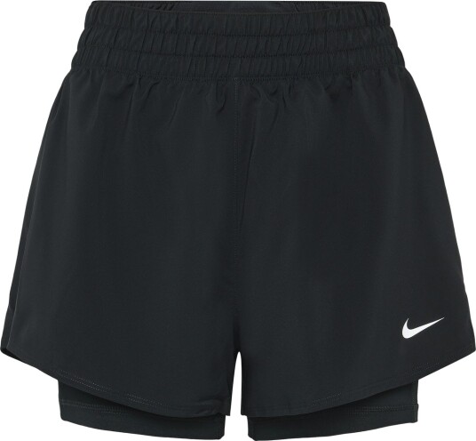Nike Nike One Dri Fit 3In 2N1 Short Black XXS