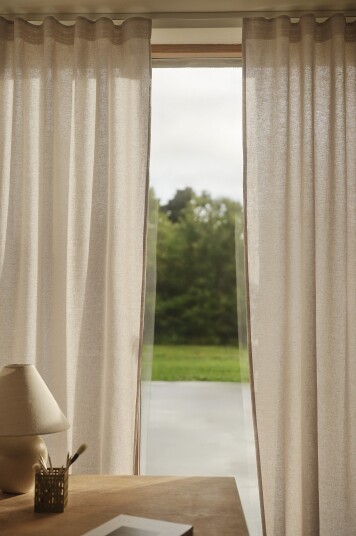 Jotex Gardin Linblanding 2pakke Linbeige MILLY 219859402250