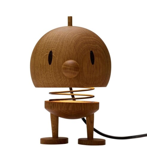 Hoptimist - Bumble Tablelamp - Oak (27574)