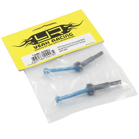 Yeah Racing TAMC 008BU 7075 Alu Universal Steel Shaft Swing 30mm