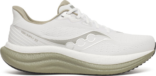 Saucony Men"s Triumph 23 White/laurel 40.5 Saucony Men"s Triumph 23 White/laurel 40.5