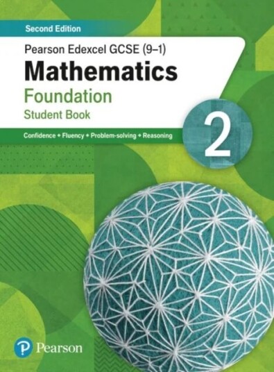 Pearson Edexcel Gcse (9-1) Mathematics Foundation Student Book 2 Av Katherine Pate, Naomi Norman