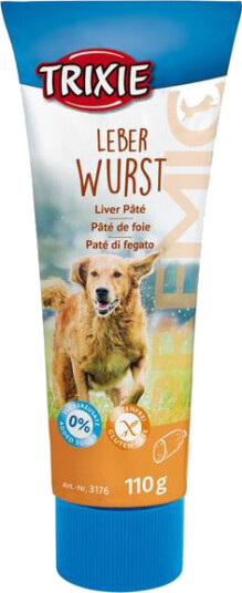 Trixie Premio Leverpaté til Hund 110 g - Glutenfri Hundegodbit med Leversmak Trixie Premio Leverpaté til Hund 110 g - Glutenfri Hundegodbit med Leversmak