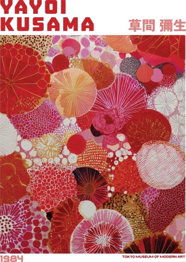 Plakat   Yayoi Kusama Kunstverk