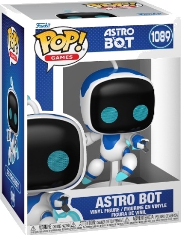 Funko POP Astro Bot 9 cm Figur i Displayeske Funko POP Astro Bot 9 cm Figur i Displayeske